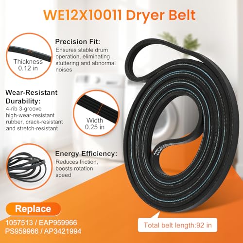 Dryer Repair Kit Compatible with ge Dryers Includes 4 PCS - Image 6