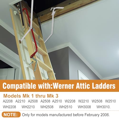 55-1 Attic Ladder Spreader Hinge Arms for Werner Models Mk - Image 4