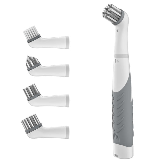 Electric Cleaning Brush with 4 in 1 Multiple Brush Heads - Image 1