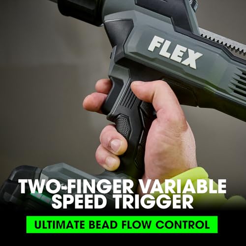 FLEX 24V Cordless 20 oz Caulk & Adhesive Gun, Tool Only | Home Repair - Image 3