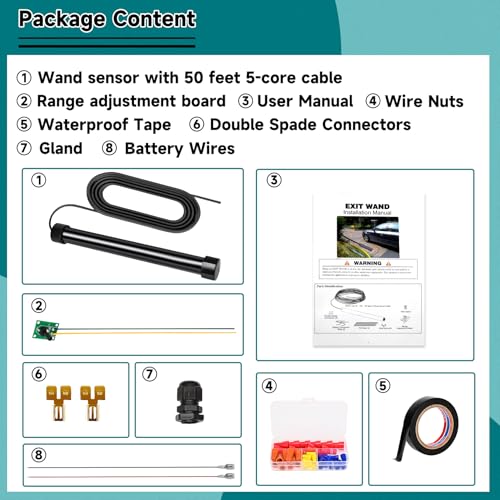 Gate Opener Vehicle Exit Sensor, Vehicle Exit Wand Sensor - Image 4