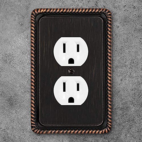 Rope Edge Decorative Wall Plate Switch Plate Outlet Cover - Image 3