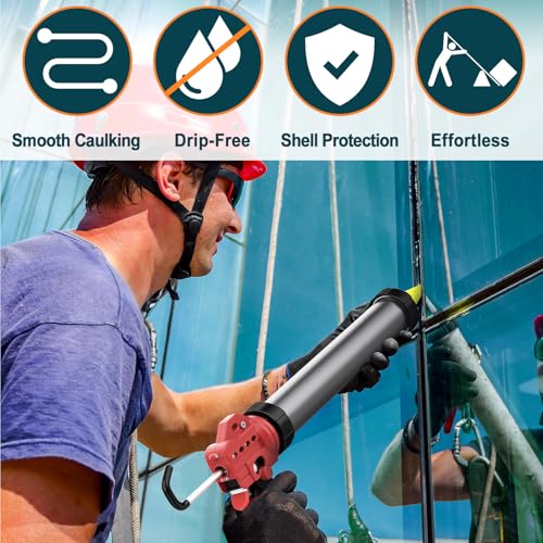 20 oz Sausage Caulk Gun, One-Touch Drip-Free | Effortless - Image 8