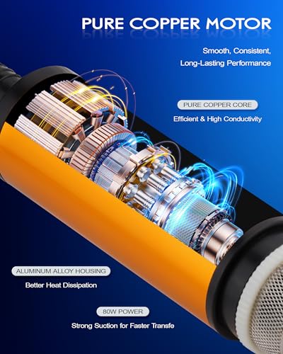 12V 80W Submersible Water Transfer Pump, 5.3GPM High Flow Diesel - Image 5