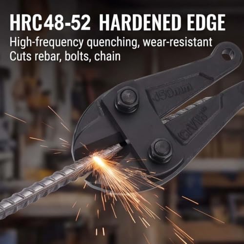 HARFINGTON Bolt Cutter Replacement Jaws 18" CR-V Blade Cutter - Image 4