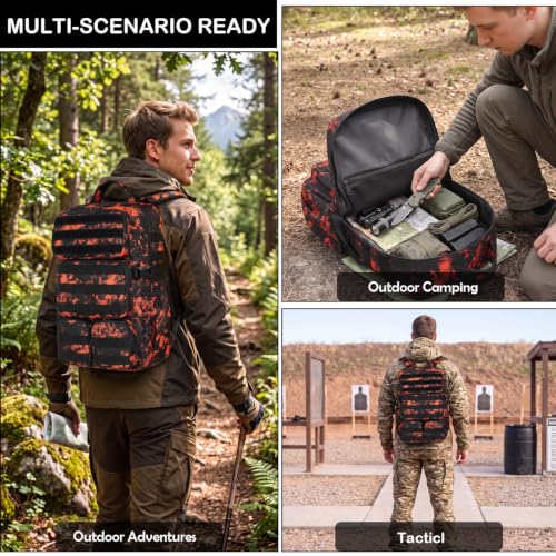 Military Tactical Backpack for Men, Molle Daypack 3 Day - Image 7