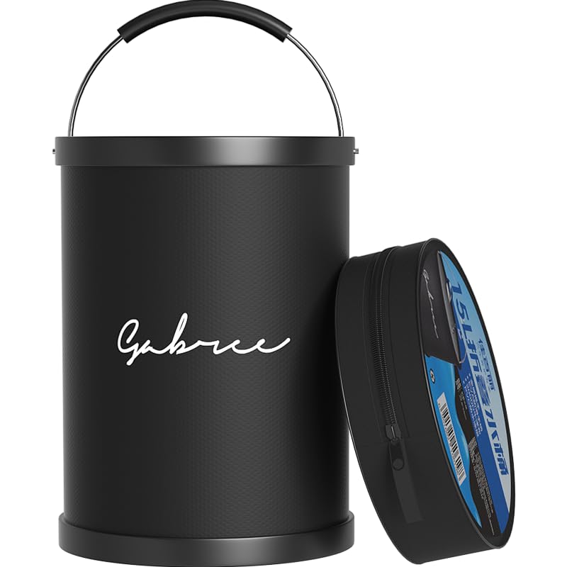 4 Gallon Collapsible Bucket with Handle,Waterproof- Car - Image 1