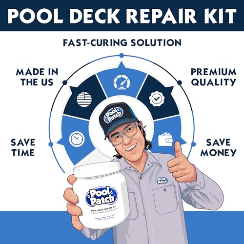 Pool Deck Repair Kit - Sand Buff 3lb Cool Deck Patch DIY | Home Repair - Image 6
