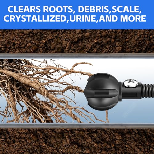 Drain Snake Drill Attachment, Multi-Functional Spherical - Image 4