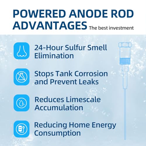 Powered Anode Rod for Hot Water Heater, Hex-Head Style Electrical - Image 4