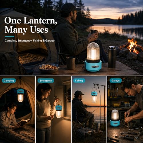 HOMY Rechargeable Camping Lantern 8H Runtime Stepless - Image 5
