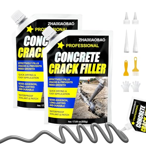 Concrete Crack Filler,Self Leveling Quick-Drying High | Home Repair - Image 2