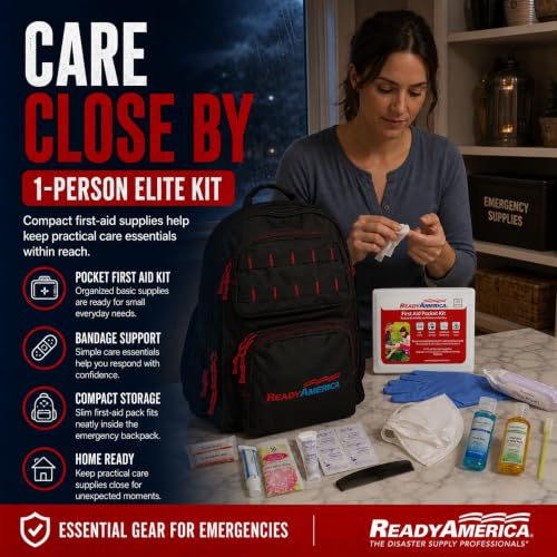 Ready America 70450 Elite 1-Person 3-Day Emergency Backpack - Image 6