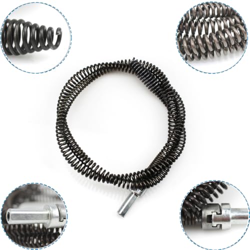 Amonk 10mm Drain Auger Cable Clog Remover with Drill - Image 6