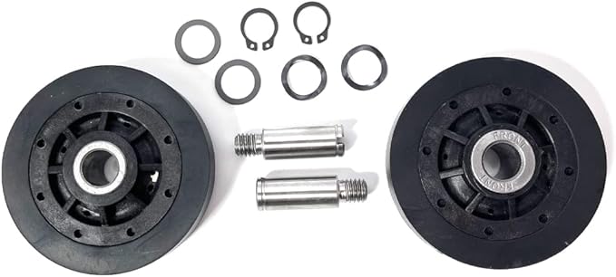 Universal Dryer Drum Roller Kit Replacement Replacement for Speed Queen RB170002, 510708 & Alliance Models - High-Durability Nylon Rollers, Corrosion-Resistant Steel Bearings, 3-Year Warranty