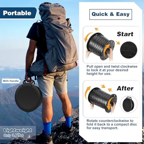 Camping Toilet,Height-adjustable Toilet - Image 5