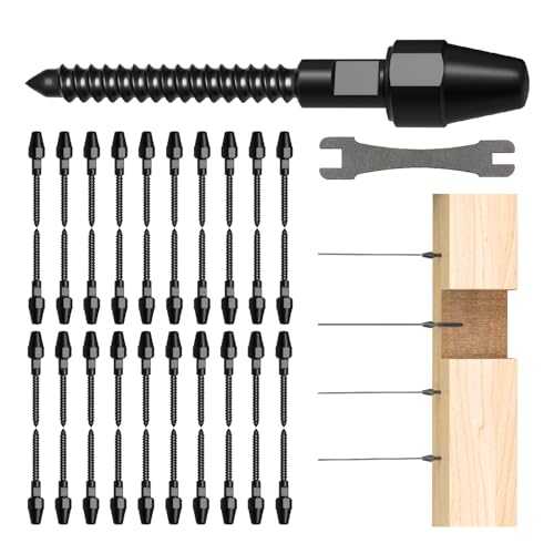 20 Pairs Black QuickLock Deck Wire Railing Kit, T316 - Image 2
