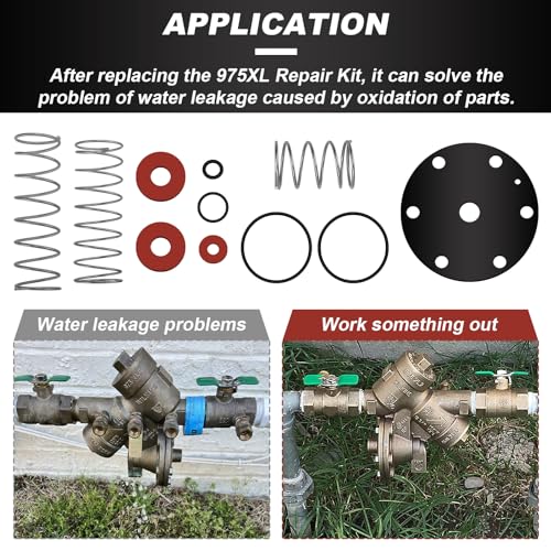 3/4-1" Backflow Preventer Repair Kit Fits for Wilkins Zurn - Image 5