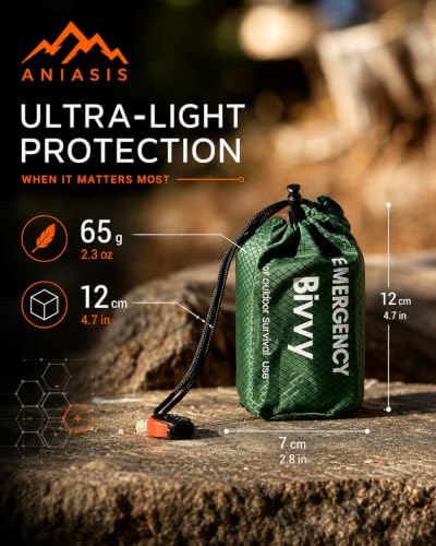 Ultra-Light Waterproof Emergency Bivy Sack – Thermal - Image 3