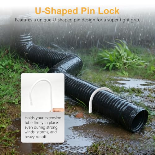 Iron Downspout Extension Fixing Pin, 4" Anchor Stake - Image 5
