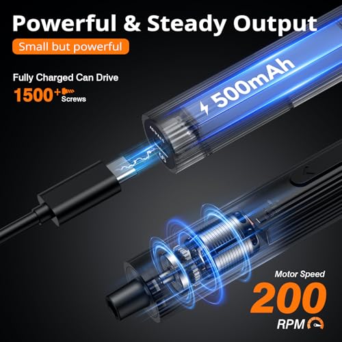 JOREST 155 in 1 Mini Electric Screwdriver, Precision Power - Image 5