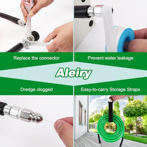 Sewer Jetter Kit for Pressure Washer,Water Jet Drain - Image 7