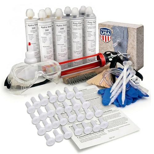 Fast Set Foundation Crack Injection Repair Kit, 20ft - Image 2