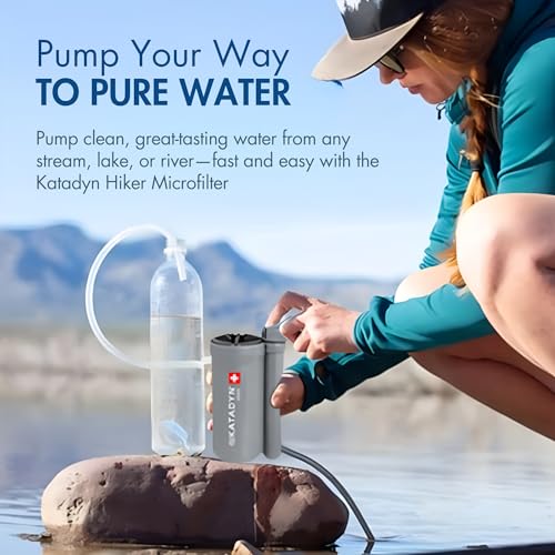 Katadyn Hiker Pump-Action Water Filter, 11 oz - Image 3
