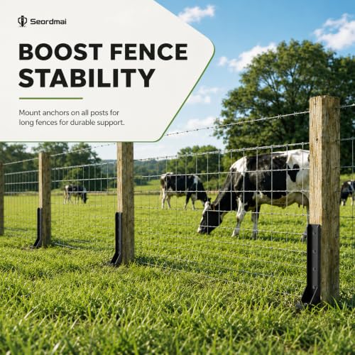 4 Pcs Fence Post Repair Kit, Thickened Heavy Duty Fence | Home Repair - Image 6