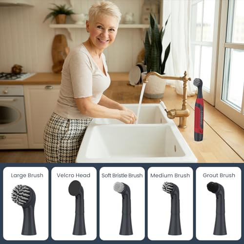 LifeBasis Cordless Electric Cleaning Brush - Image 5