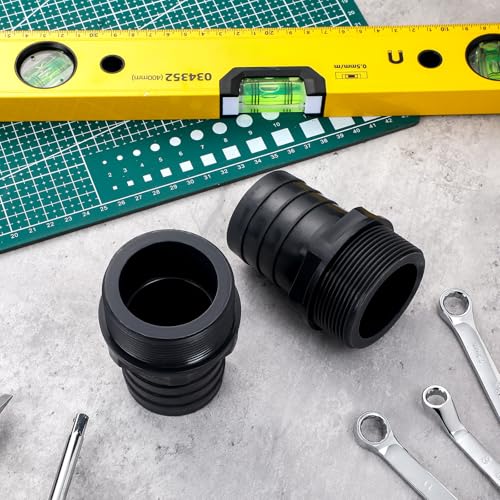 2 Pcs Pool PVC Tube Fitting Barbed Hose Fittings Adapter - Image 5