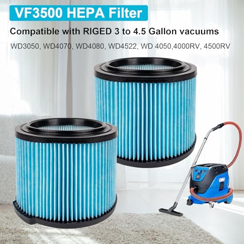 VF3500 HEPA Filter Replacement for Ridgid Shop Vacuum - Image 4