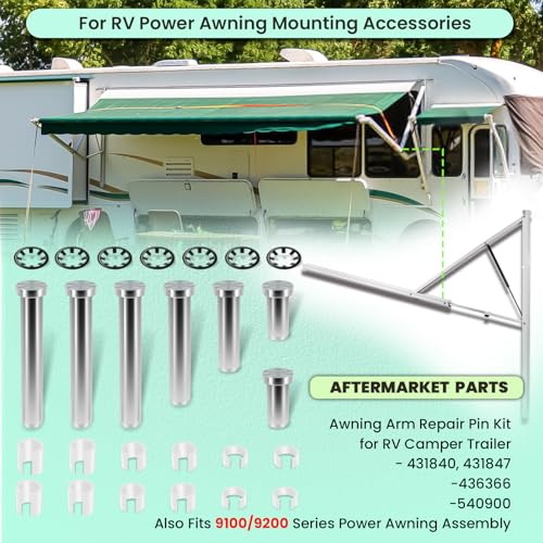 Power Awning Arm Repair Pin Kit Fits for Power Rv Camper | Home Repair - Image 3