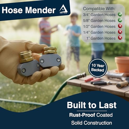 DBR Tech® Hose Repair Kit – Fix Leaks on 3/4 & 5/8 inch | Home Repair - Image 4