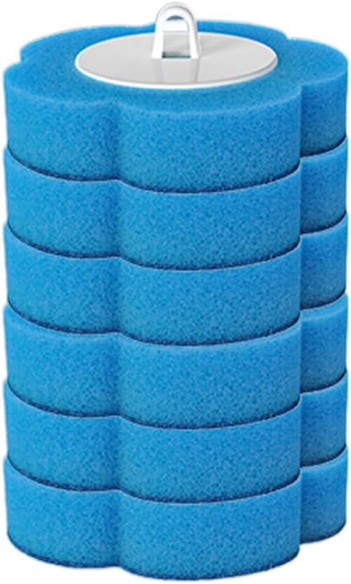 Disposable Toilet Brush, 2026 New Toilet Cleaning Supplies, Wall Mounted Toilet Bowl Cleaner Brush, Toilet Brush Holder, Toilet Bowl Brush and Holder Set (6pcs Ocean Flavor)