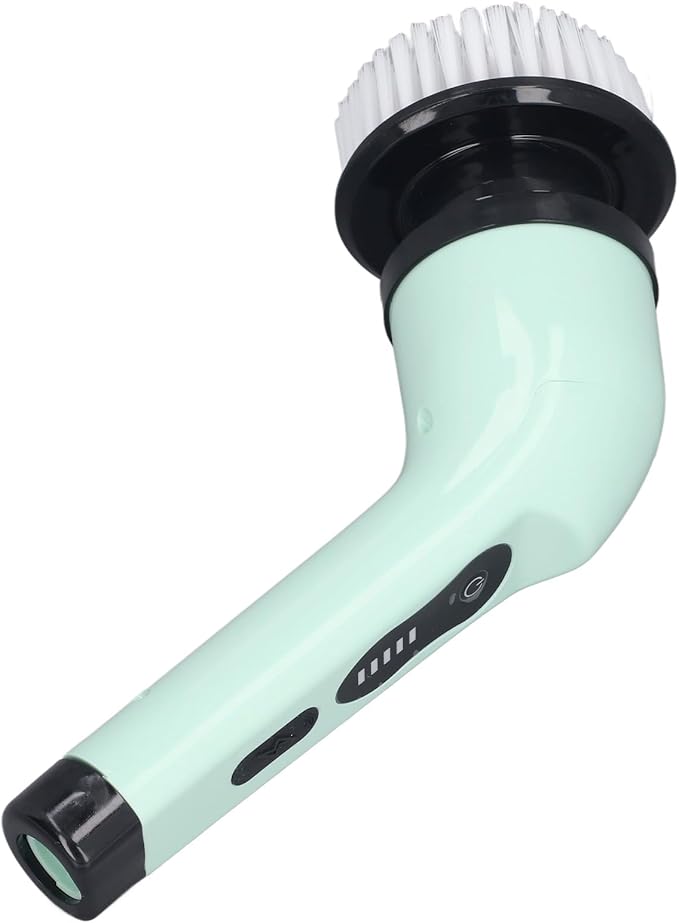 Electric Scrubber, Cordless Handheld Cleaning Brush with 9 Brush Heads Powerful Motor for Bathrooms Kitchens Cars Shower Scrubber Bathtub Cleaner USB Rechargeable 2600mAh