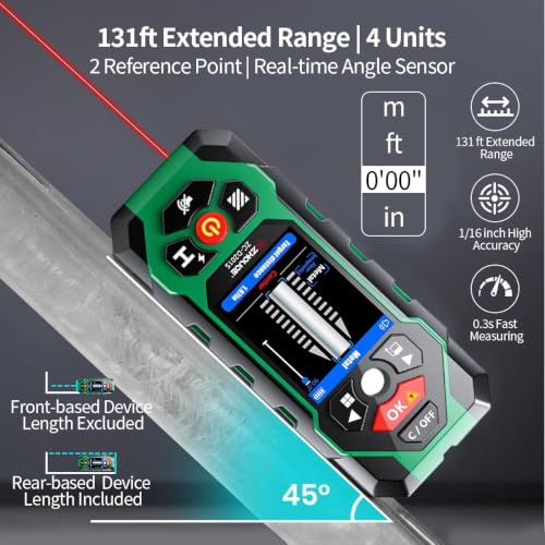 201S Stud Finder Wall Scanner,Laser Measuring Tool | Home Repair - Image 5