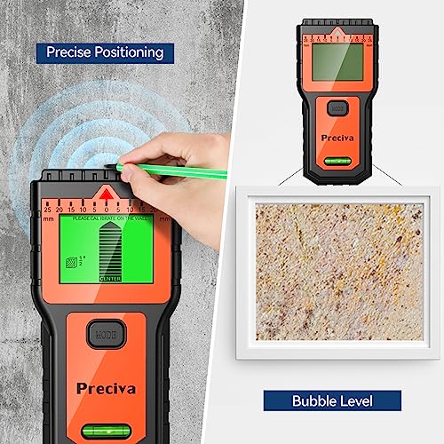 Stud Finder, Preciva Wall Scanner-8 in 1 Multifunctional | Home Repair - Image 6