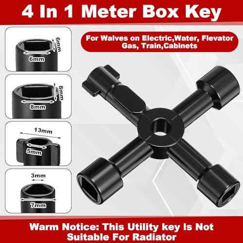 5 Pcs Compression Sleeve Puller Kit, Angle Stop Wrench Tool - Image 6