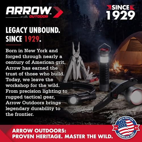 Arrow 2-in-1 Portable Camping Lantern and Flashlight with 3 Modes - Image 3