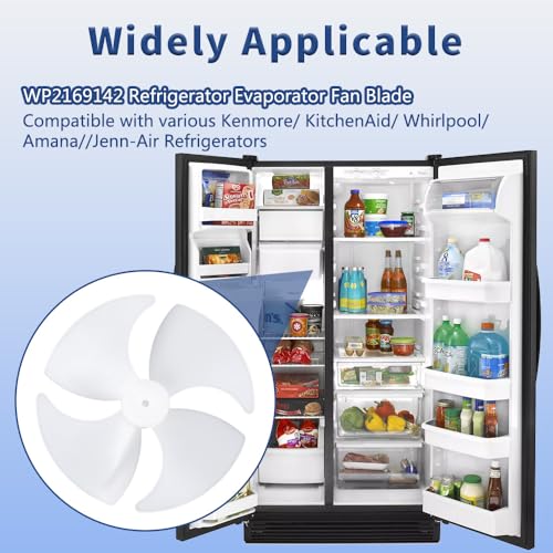 Upgraded 2169142 Refrigerator Evaporator Fan Blade - Image 3