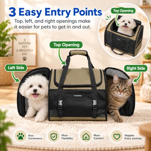 Dog Carrier Backpack for Small Dogs and Cats, Breathable - Image 5