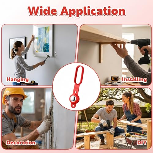4 Pack Magnetic Stud Finder with 27 Lbs Pull Force, No | Home Repair - Image 8