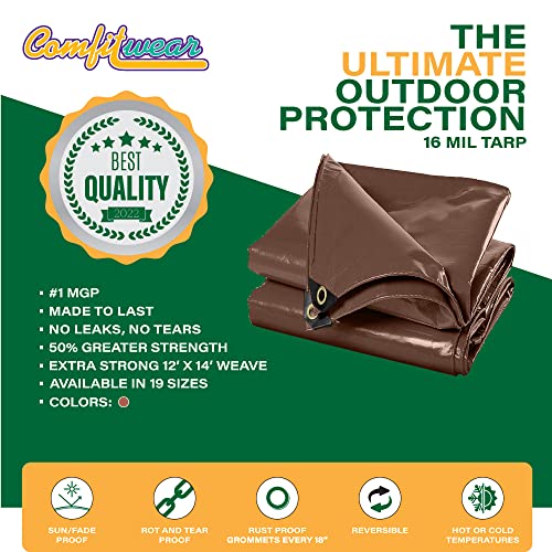 16 MIL Heavy Duty Tarp - Multi-Purpose Extra Heavy Duty - Image 4