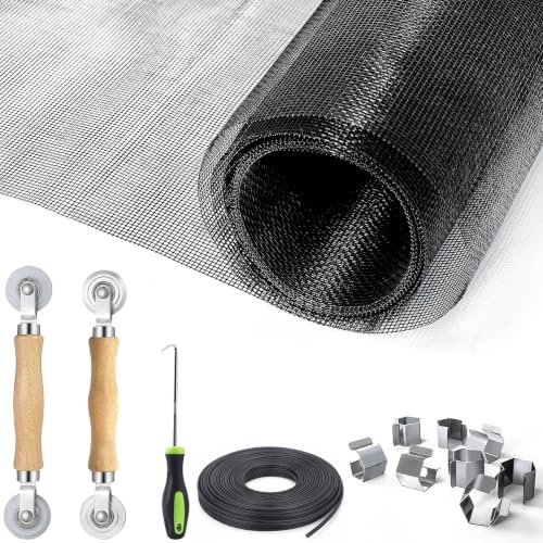 King&Charles Window Screen Replacement, 6in1 Window Screen - Image 2