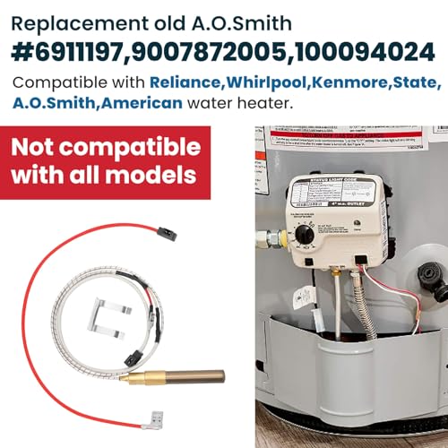 750 Mv 100112328 Thermopile Compatible with Reliance, Whirlpool - Image 4