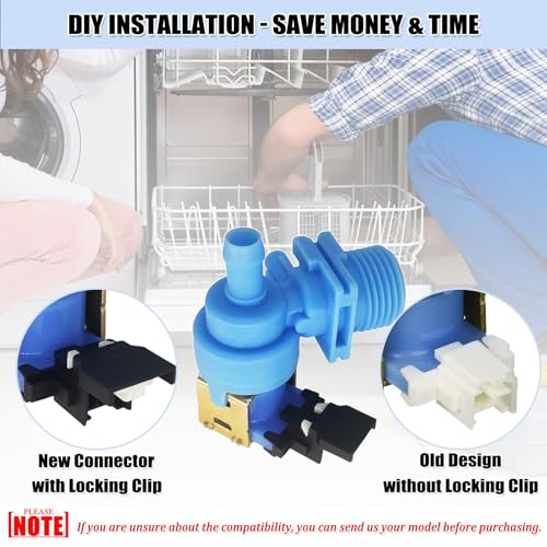 UPGRADED W10327249 WPW10327249 Dishwasher Water Inlet Valve - Image 7
