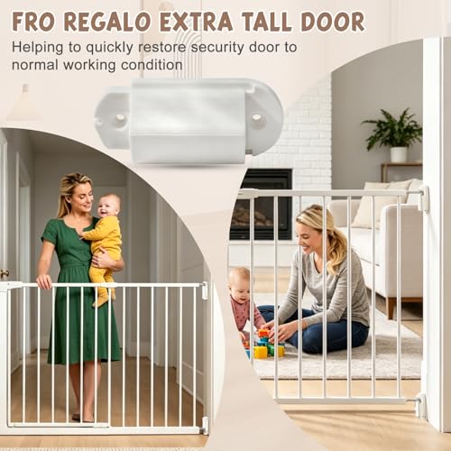 2 Pack Upper Hinge Replacement Compatible with Regalo Baby - Image 4