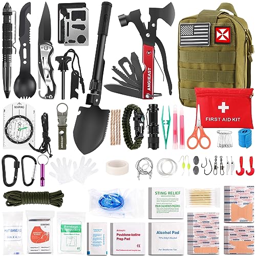 Survival Kit 256 in 1, First Aid Kit Survival Gear Tools - Image 2