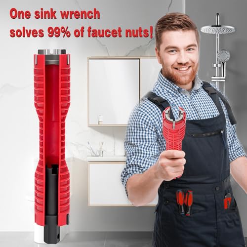 Faucet and Sink Wrench 8 in 1 - Multifunctional Faucet | Hand Tools - Image 8